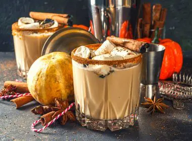 Hot Pumpkin Pie Cocktail