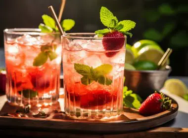 Strawberry Mojito Mocktail