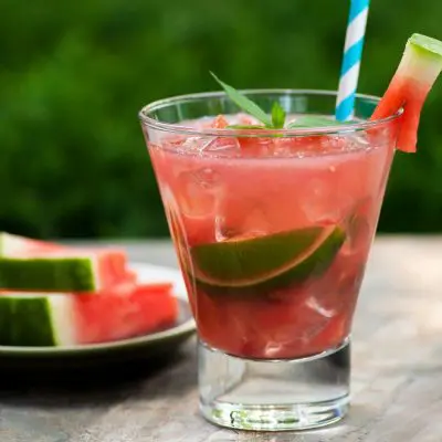 Bourbon Watermelon Cocktail