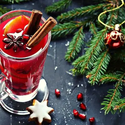 Non-alcoholic mulled wine