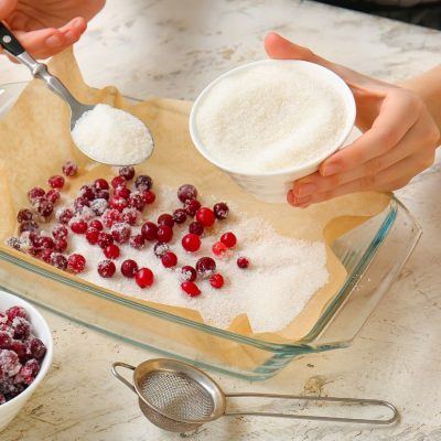 How to Make Sugared Cranberries for Cocktails at Home (3 Ingredients Only!)