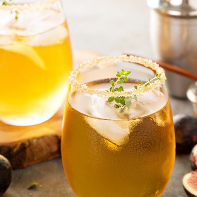 Sweet and zingy honey syrup cocktails to whip up at home