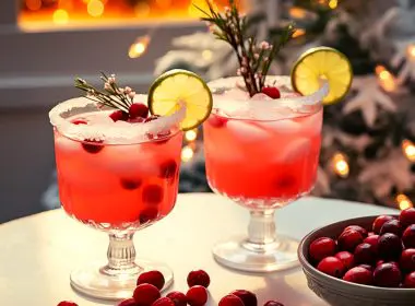 Mistletoe Martini