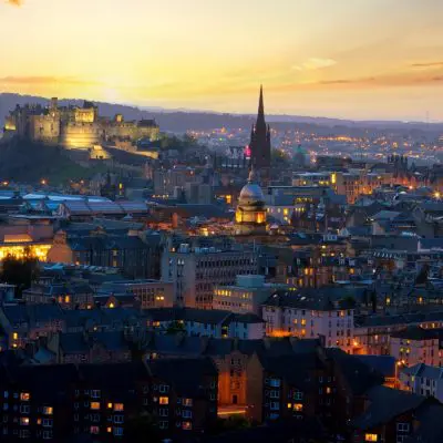 City view of Edinburgh