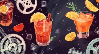 7 Cocktails from Movies & TV That Are Iconic for a Reason