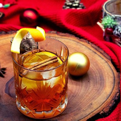 Bourbon Christmas Cocktail