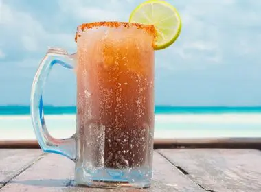 Michelada Mexican Beer Cocktail