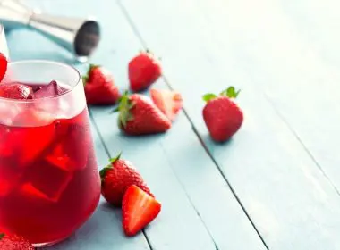 Strawberry Shrub Cocktail