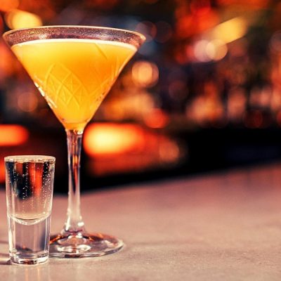Refreshing Pornstar Martini Mocktail