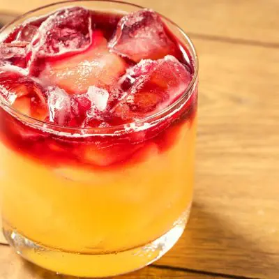 Orange and Cranberry Whiskey Sour