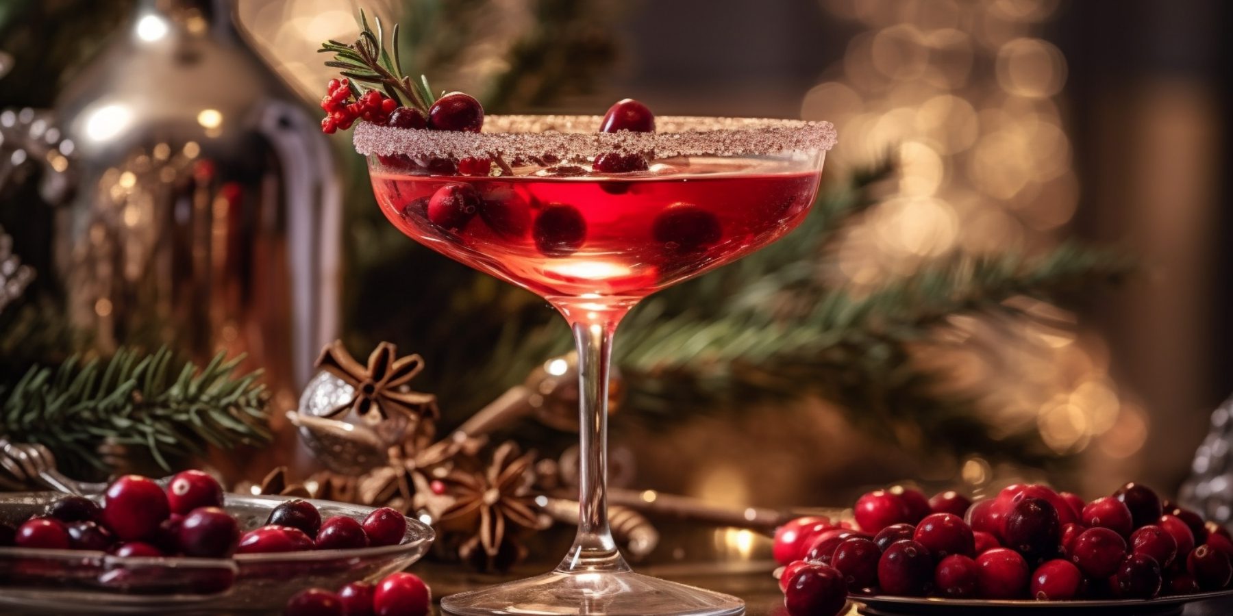 Mistletoe Martini Recipe Ingredients The Mixer