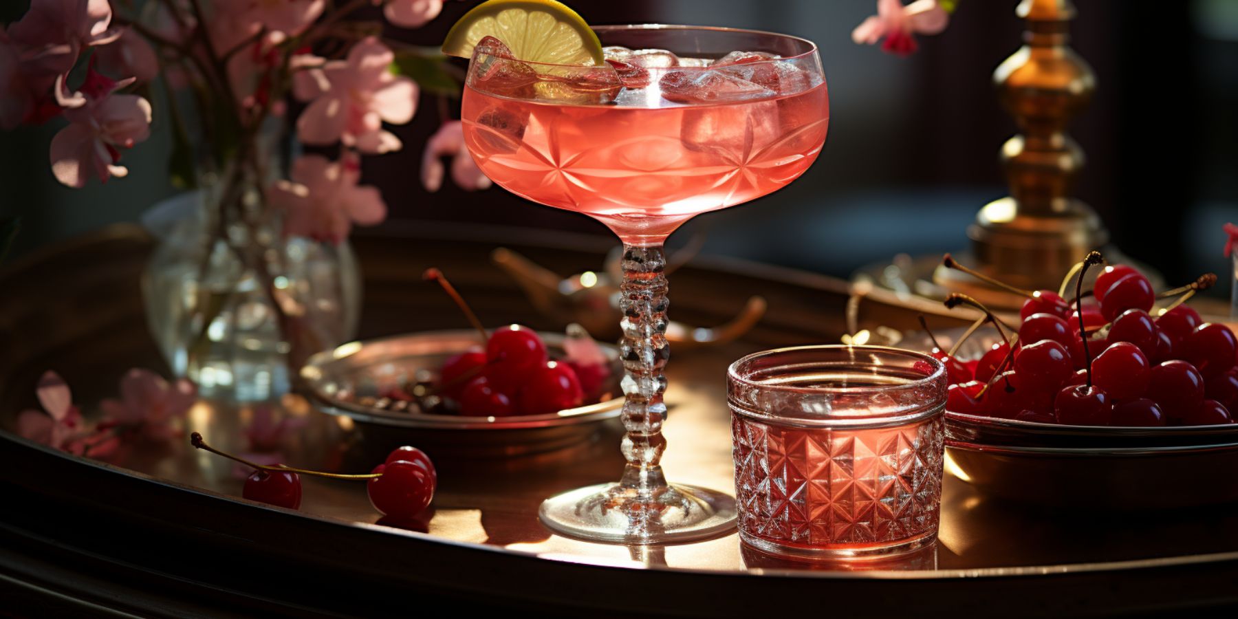 13 Prettiest Elderflower Cocktails For 2024   St Germain Cranberry Cocktail 