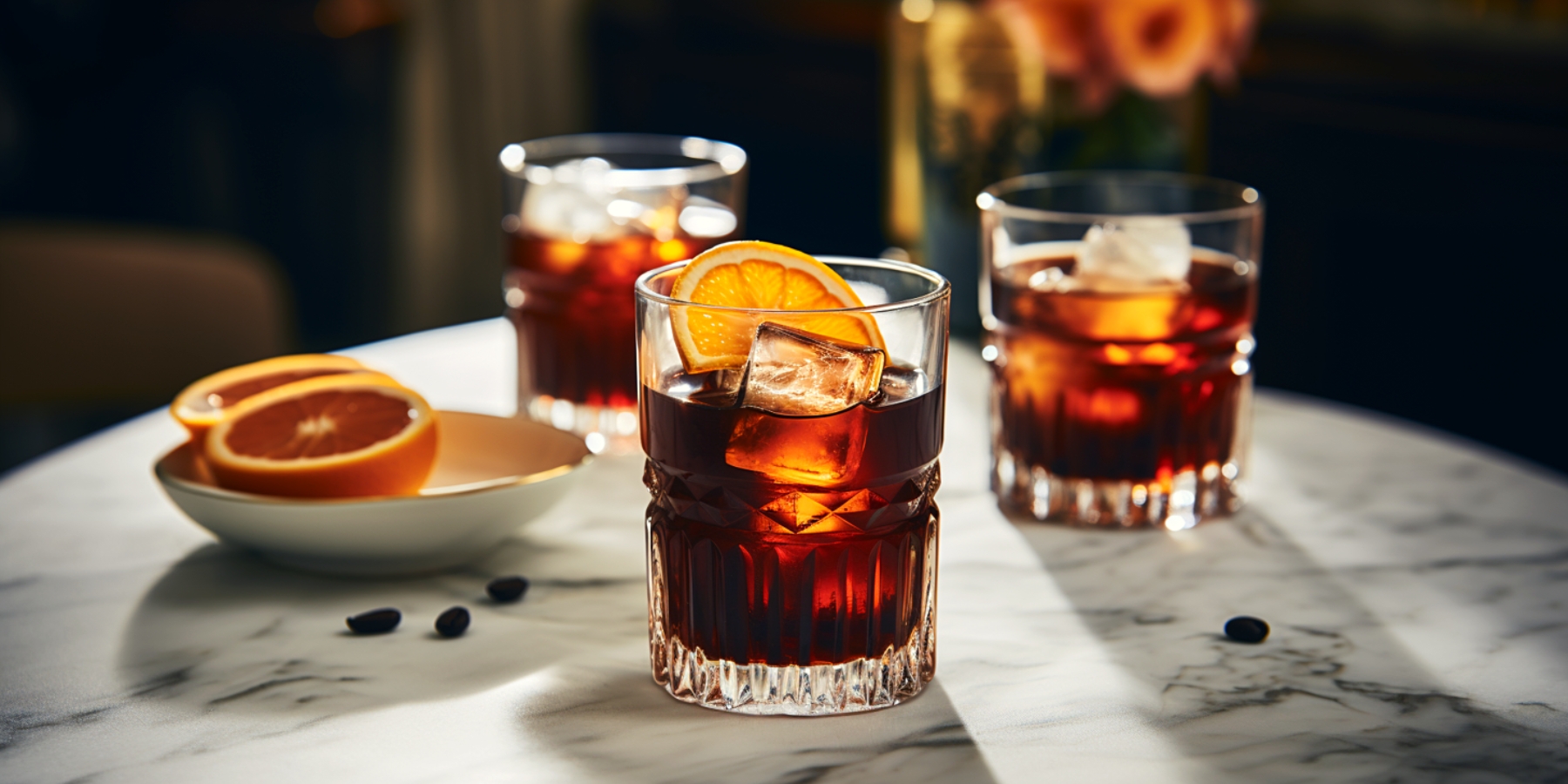 Put a Coffee Cube in Your Negroni