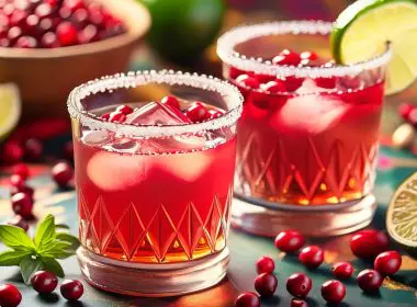 Spiced Cranberry Paloma