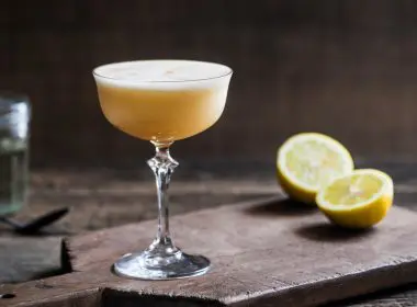 Whiskey Sour with Egg White